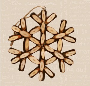 2011 Wooden Snowflake Image