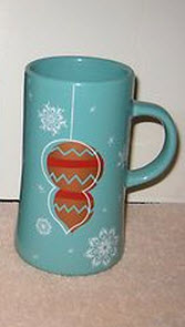 2007 Teal Single Orn Mug