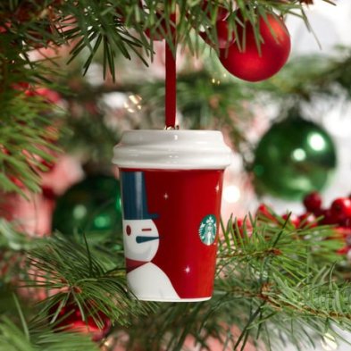 2012 Holiday To Go Cup Snowman