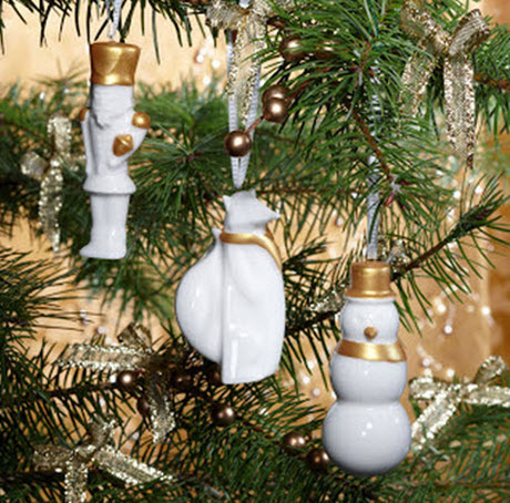 2012 Nutcracker Ornament Set Glass